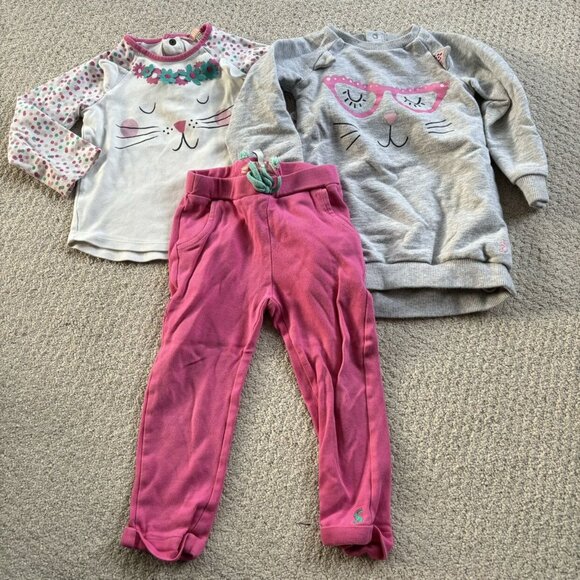 Joules Cat Outfit Bundle 18mo - Picture 2 of 5